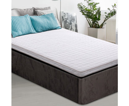 HARLOW SINGLE SIZE MEMORY FOAM MATTRESS TOPPER