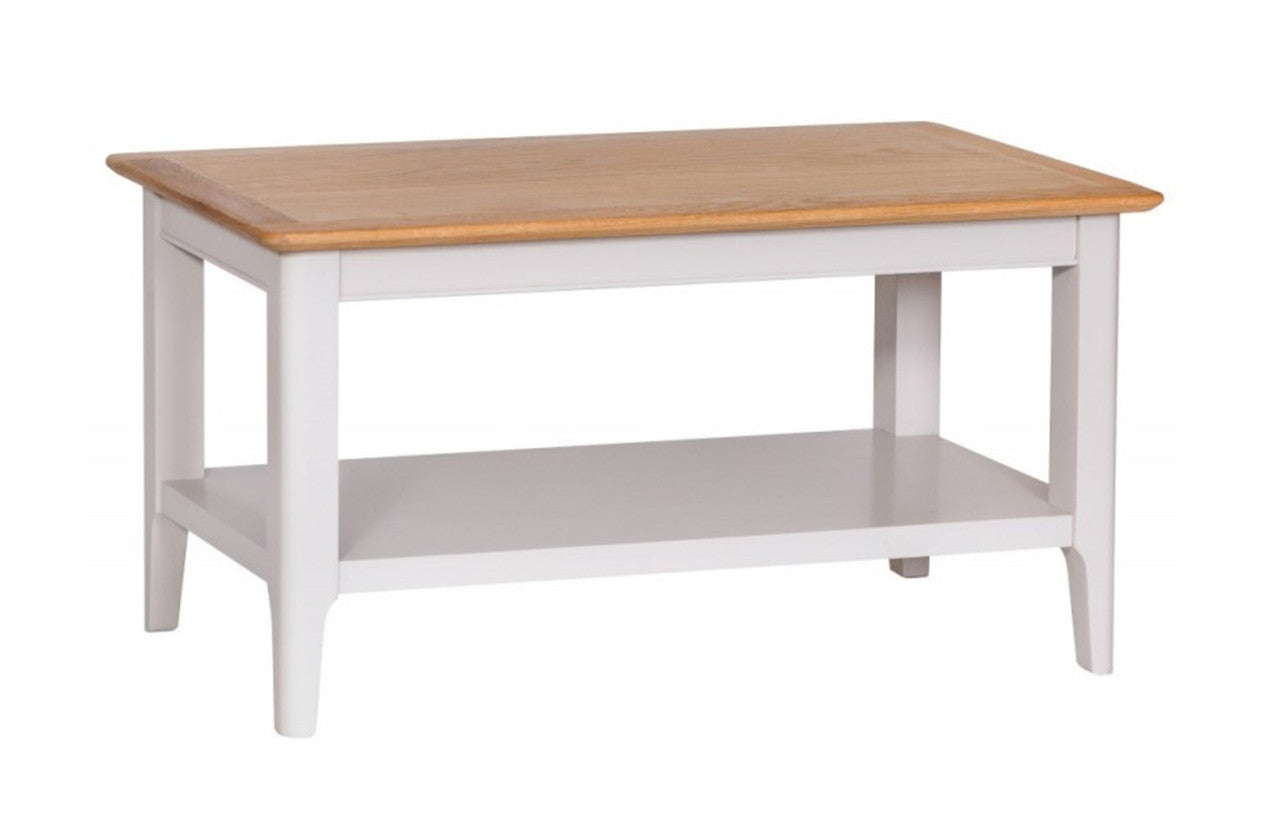 Sparing Coffee P Table(NTP-CT) - Pale Grey / Oak