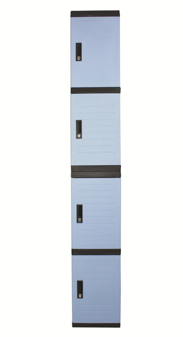 SARAH FOUR TIER STORAGE LOCKER - 350(W) - ASSORTED COLORS