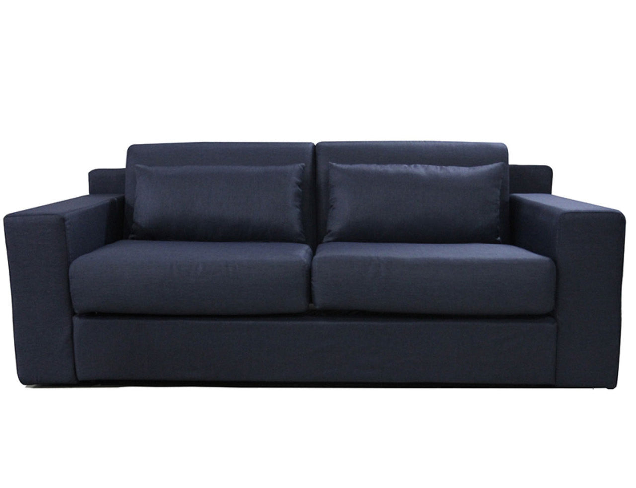 Lunar (DA933) Pull-out Sofa Bed - Dark Blue