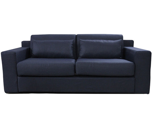 LUNAR (DA933) PULL-OUT SOFA BED - DARK BLUE