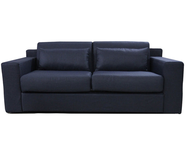 LUNAR (DA933) PULL-OUT SOFA BED - DARK BLUE