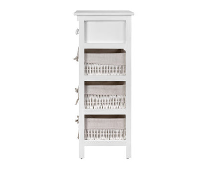 SOLANA 2 DRAWER/ 3 BASKET STORAGE CABINET - AS PICTURED
