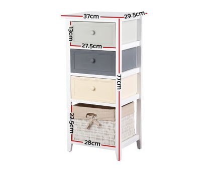 SOLANA 3 DRAWER STORAGE CABINET - AS PICTURED