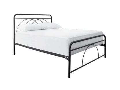 KING SINGLE SUMMERSET METAL BED - ASSORTED COLOURS