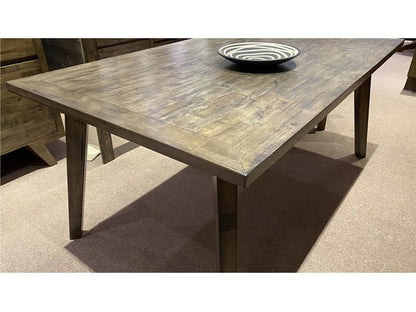 LILITH 7 PIECE HARDWOOD DINING SETTINGS - 1800(W) x 1000(D) TABLE - AS PICTURED