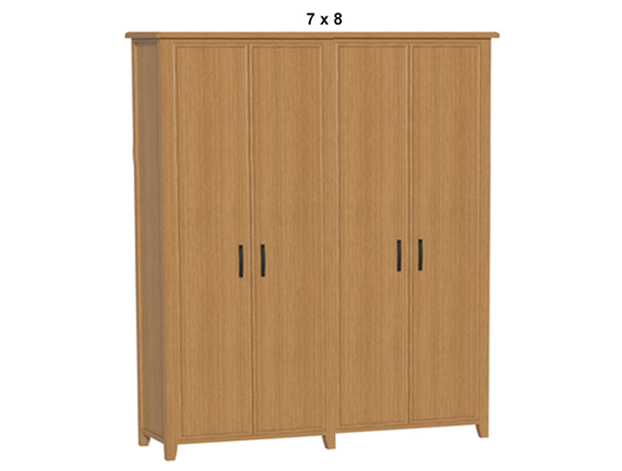 SYDNEYSIDE (AUSSIE MADE) PANTRY PIGEON PAIRED  COLLECTION - TASSIE OAK COMBINATION - ASSORTED STAINED COLOURS - STARTING FROM $3199