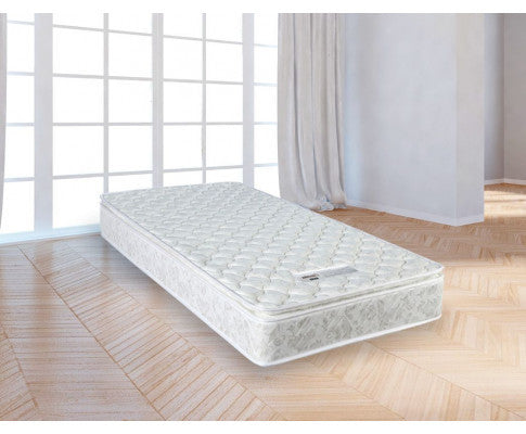 Single Elektra Luxury Latex Pillow Top Spring Mattress - Medium Firm