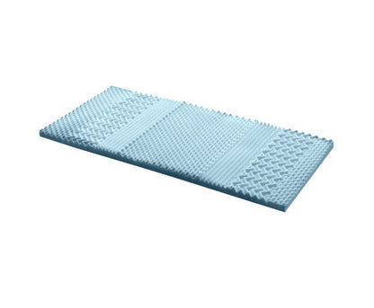 SALOME SINGLE SIZE COOL GEL MEMORY FOAM MATTRESS TOPPER WITH BAMBOO COVER (50mm)