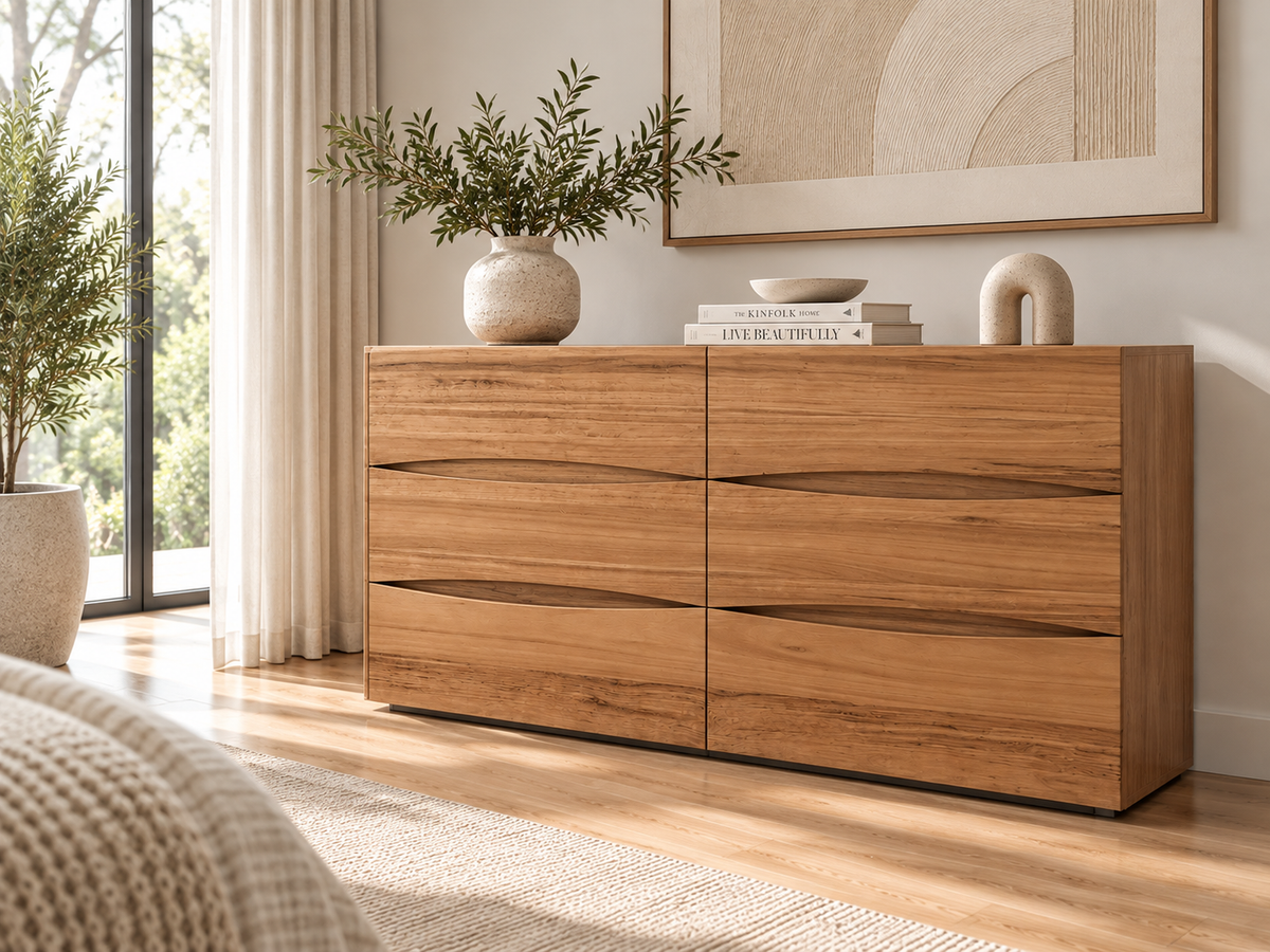 Wilson (Aussie Made) 6 Drawer Dresser