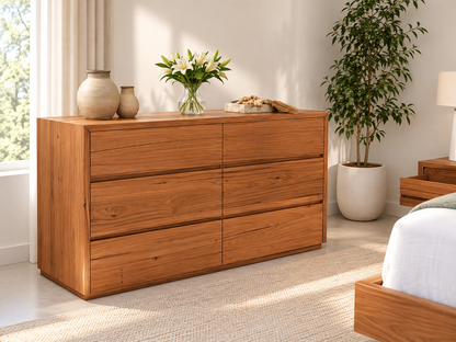 Terrain (Aussie Made) 6 Drawer Dresser
