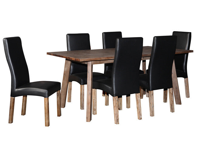 SEATTLE 1800L DINING TABLE ONLY 1800(L) x 780(W) - AS PICTURED