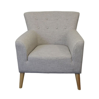 DARCY  ACCENT FIESTA FABRIC UPHOLSTERED  SOFA ARM CHAIR - ASSORTED COLOURS