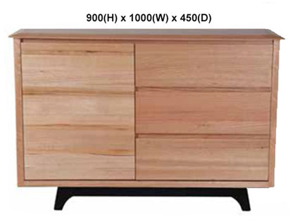 SHARPER (AUSSIE MADE) BUFFET COLLECTION - TASSIE OAK COMBINATION - ASSORTED STAINED COLOURS - STARTING FROM $1699