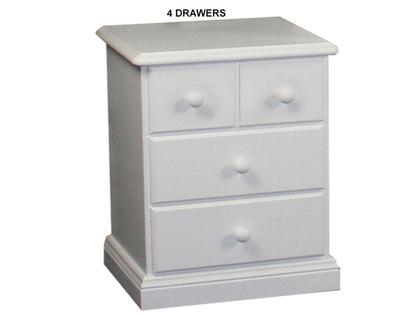 SIERRA (AUSSIE MADE) BEDSIDE TABLE COLLECTION - ASSORTED PAINTED COLOURS - STARTING FROM $399