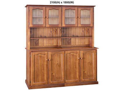 SNORKEL (AUSSIE MADE) BUFFET AND HUTCH COLLECTION - ASSORTED STAINED COLOURS - STARTING FROM $999