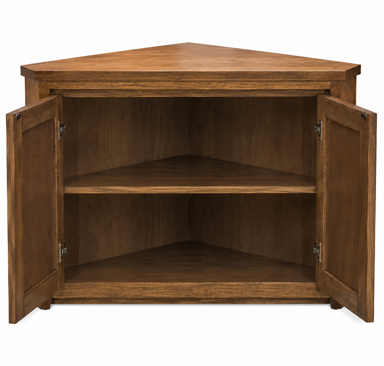 Solana (AUSSIE MADE) Corner TV Unit Collection - Tassie Oak Combination - Assorted Stained Colours
