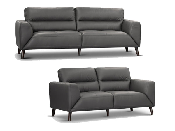 SONOMA 3 SEATER + 2 SEATER LOUNGE SUITE  - GUNMETAL (PICTURED), SILVER OR TANGERINE