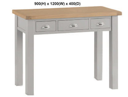 SPENCER (AUSSIE MADE) SQUARE LEGS HALL / CONSOLE TABLE COLLECTION - TASSIE OAK COMBINATION - ASSORTED PAINTED / STAINED COLOURS - STARTING FROM $799
