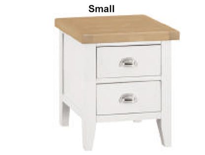 SPENCER (AUSSIE MADE) BEDSIDE TABLE COLLECTION - ASSORTED PAINTED COLOURS - STARTING FROM $399
