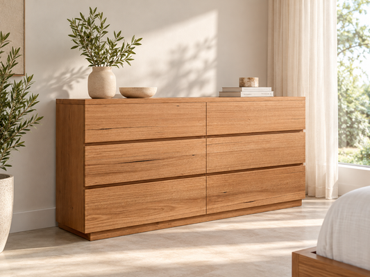 Bryant (Aussie Made) 6 Drawer Dresser