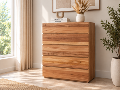 Nancy (Aussie Made) 5 Drawer Tallboy