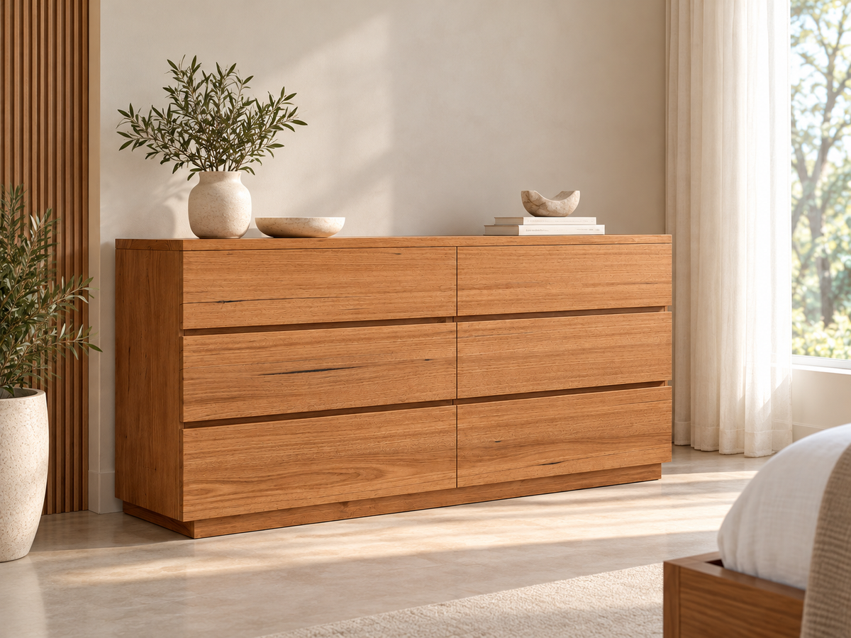 Bryant (Aussie Made) 6 Drawer Dresser