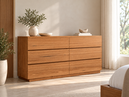 Bryant (Aussie Made) 6 Drawer Dresser