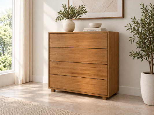 Jayde (Aussie Made) 4 Drawer Tallboy