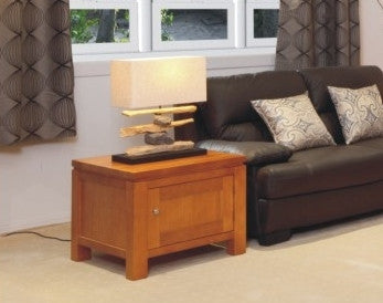 Sunny (AUSSIE MADE) Lamp Table With Legs And 1 Door - 700(W) - Assorted Colours
