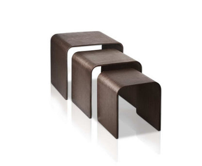 DHARMA 3-PIECE NEST OF TABLES SET - WALNUT