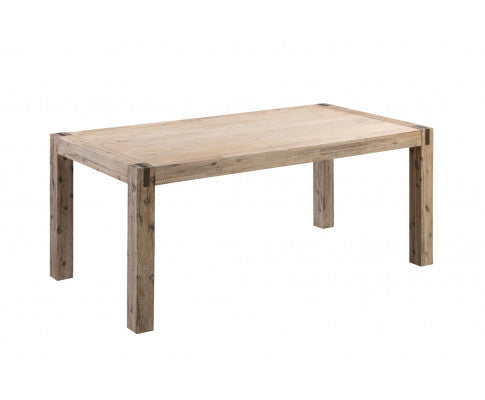 JARVAN DINING TABLE ONLY -1800(W) x 950(D) - CLASSIC OAK