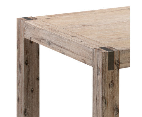 JARVAN DINING TABLE ONLY -1800(W) x 950(D) - CLASSIC OAK
