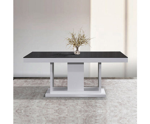 BERLIN DINING TABLE -1800(W) x 950(D) - WHITE ASH