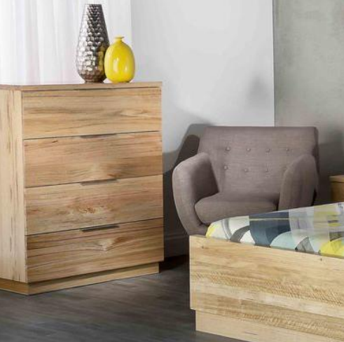 PASQUA QUEEN 6   PIECE (THE LOT )  BEDROOM SUITE - (MODEL-1-19-20-18-15)  - NATURAL