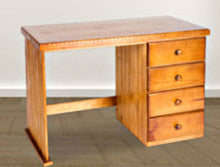 MACQUARIE (AUSSIE MADE) LARGE 4 DRAWER DESK - 1600(W) x 600(D) - ASSORTED COLOURS