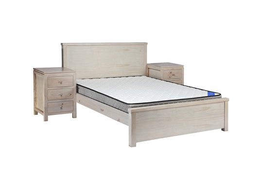 KING OZARK (AUSSIE MADE) TIMBER BED - ASSORTED PAINTED COLOURS