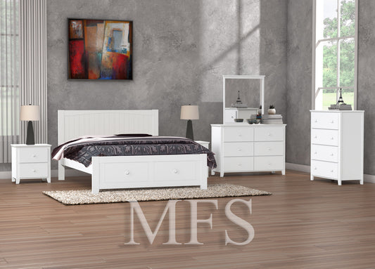 QUEEN ORVILLE (AUSSIE MADE) BED - ASSORTED COLOURS