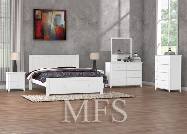 QUEEN ORVILLE (AUSSIE MADE) BED - ASSORTED COLOURS