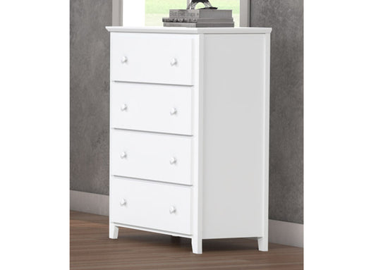 ORVILLE (AUSSIE MADE) 4 DRAWER TALLBOY - ASSORTED COLOURS