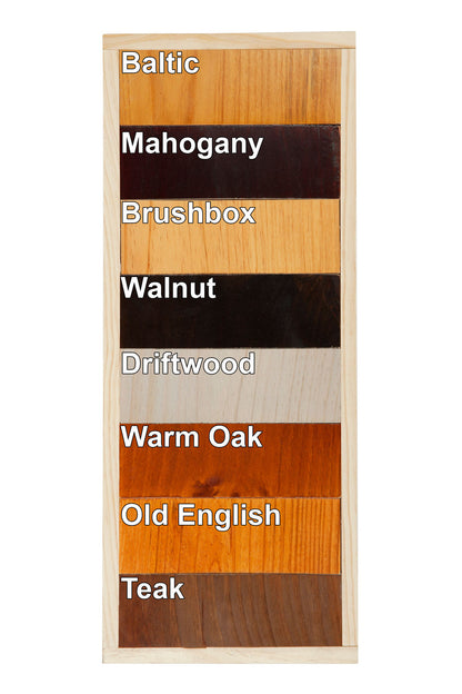 XAVIAN (AUSSIE MADE)  KING 4 PIECE (TALLBOY) BEDROOM SUITE - ASSORTED STAINED COLOURS