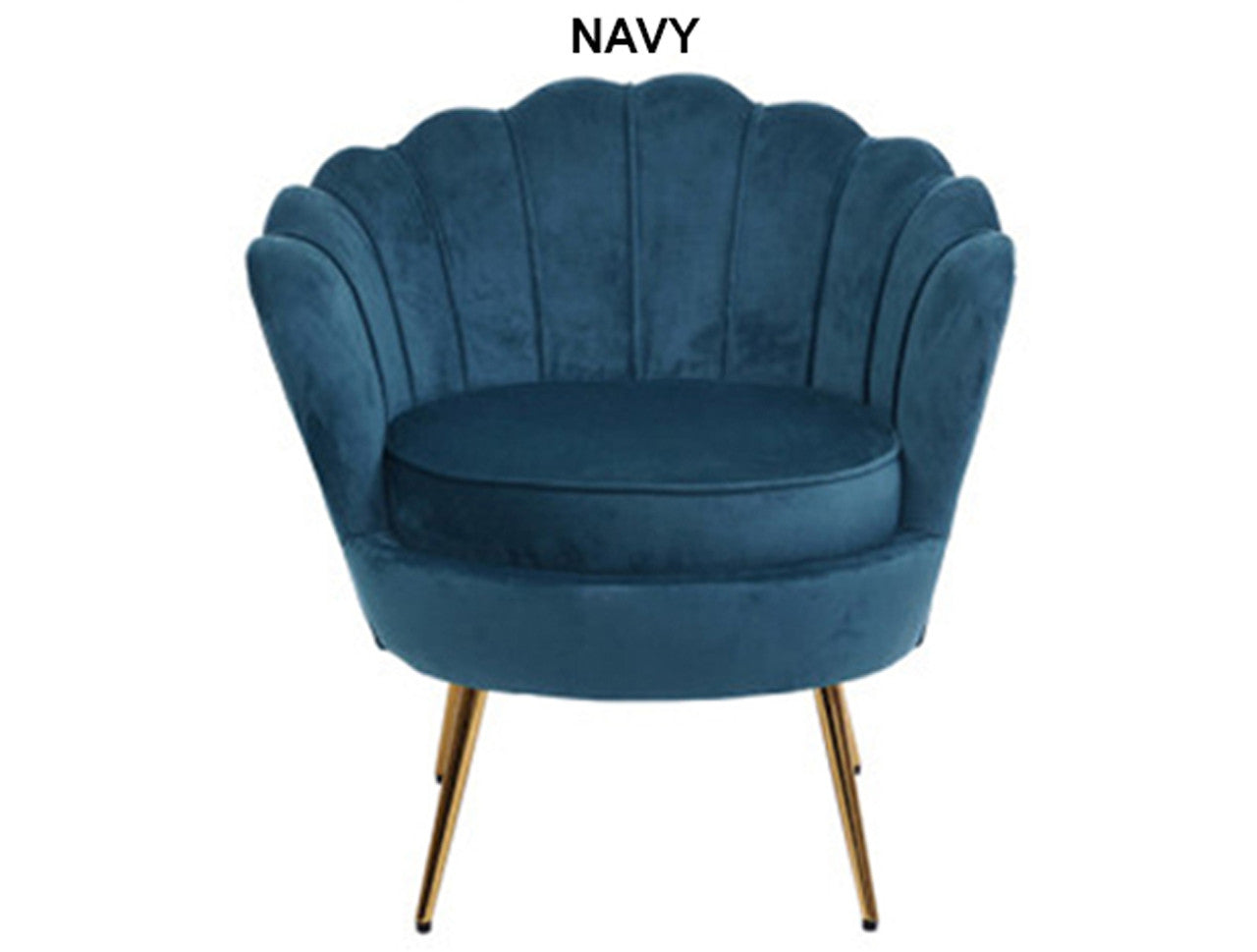 TETIA ACCENT VELVET FABRIC ACCENT CHAIR - ASSORTED COLOURS