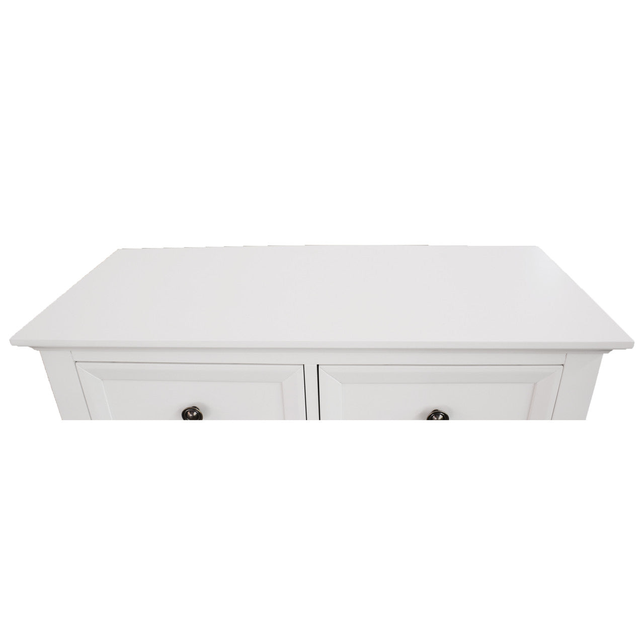KING AUSTIN 4 PIECE (TALLBOY) BEDROOM SUITE - WHITE