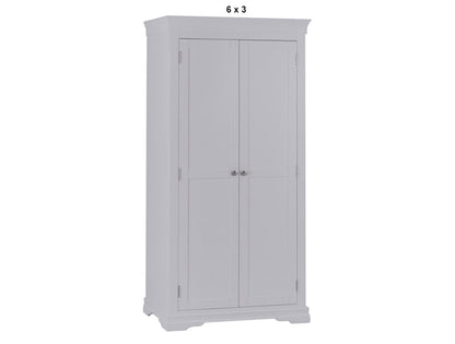 INVIGORATE (AUSSIE MADE) 2 DOOR ALL HANGING WARDROBE COLLECTION - ASSORTED PAINTED COLOURS - STARTING FROM $1199