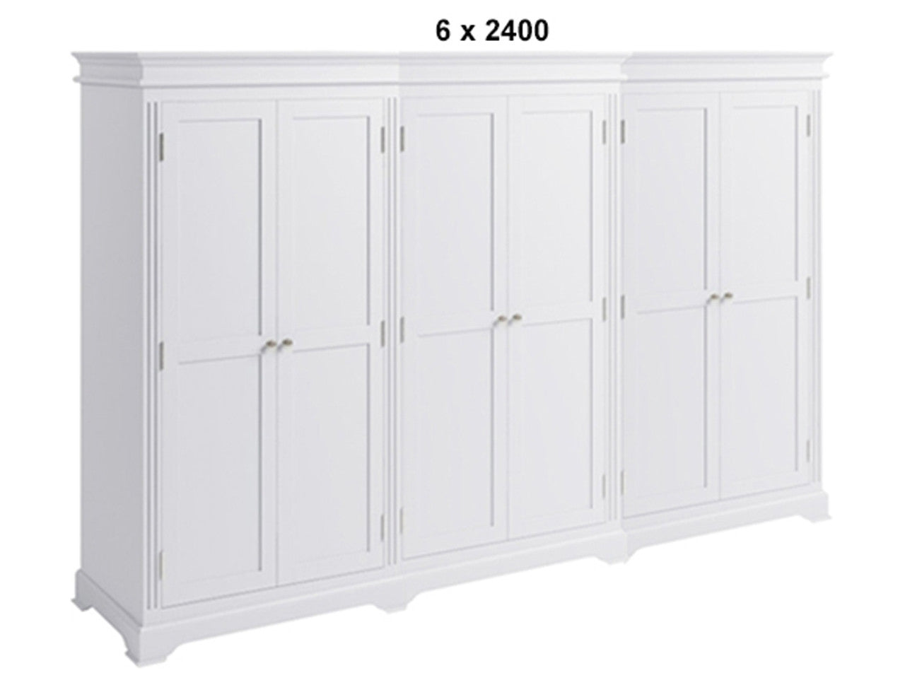 TORRIDGE (AUSSIE MADE) 6 DOOR PANTRY COLLECTION - ASSORTED PAINTED COLOURS - STARTING FROM $4799