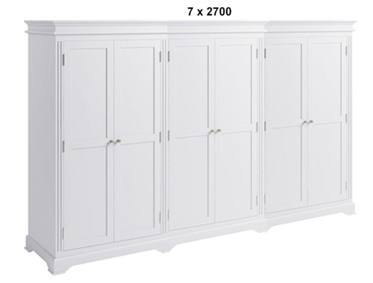 TORRIDGE (AUSSIE MADE) 6 DOOR PANTRY COLLECTION - ASSORTED PAINTED COLOURS - STARTING FROM $4799