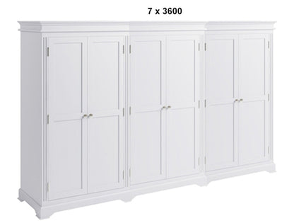 TORRIDGE (AUSSIE MADE) 6 DOOR PANTRY COLLECTION - ASSORTED PAINTED COLOURS - STARTING FROM $4799