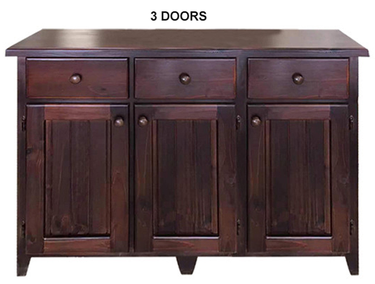 TOTTENHAM (AUSSIE MADE) WITH DOOR & DRAWER BUFFET COLLECTTION - ASSORTED STAINED COLOURS - STARTING FROM $699