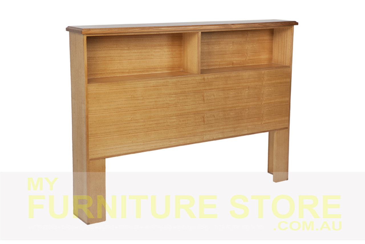 MORGAN TASSIE OAK BOOKEND BED HEAD - ASSORTED COLOURS - starting at