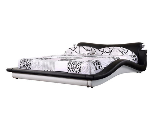 QUEEN ASROMA   LEATHERETTE BED ONLY  (G1035#) - ASSORTED COLORS